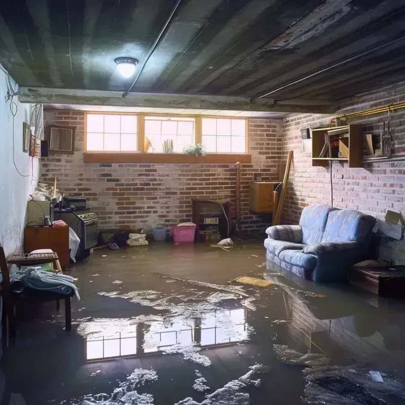 Flooded Basement Cleanup in Scotland, PA